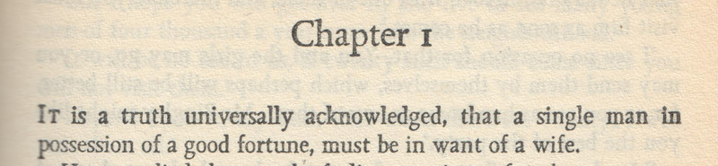 Opening of Book 1