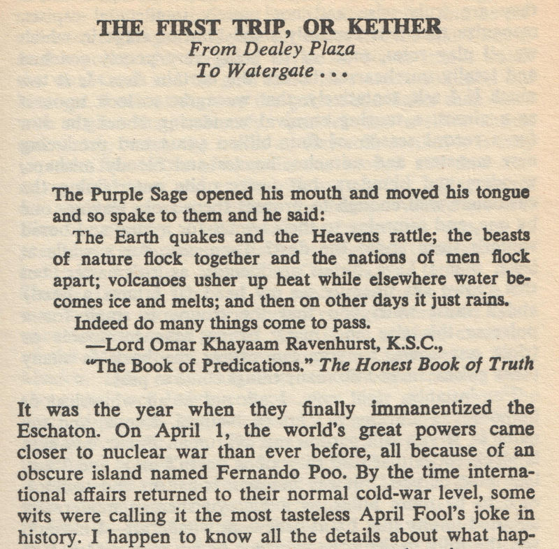 Opening of Book 30