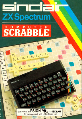 Cover of Scrabble for the ZX Spectrum
